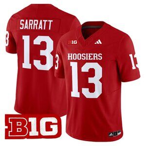 Mens Youths Womens Elijah Sarratt Crimson Red Vapor Stitched Jersey.jpeg